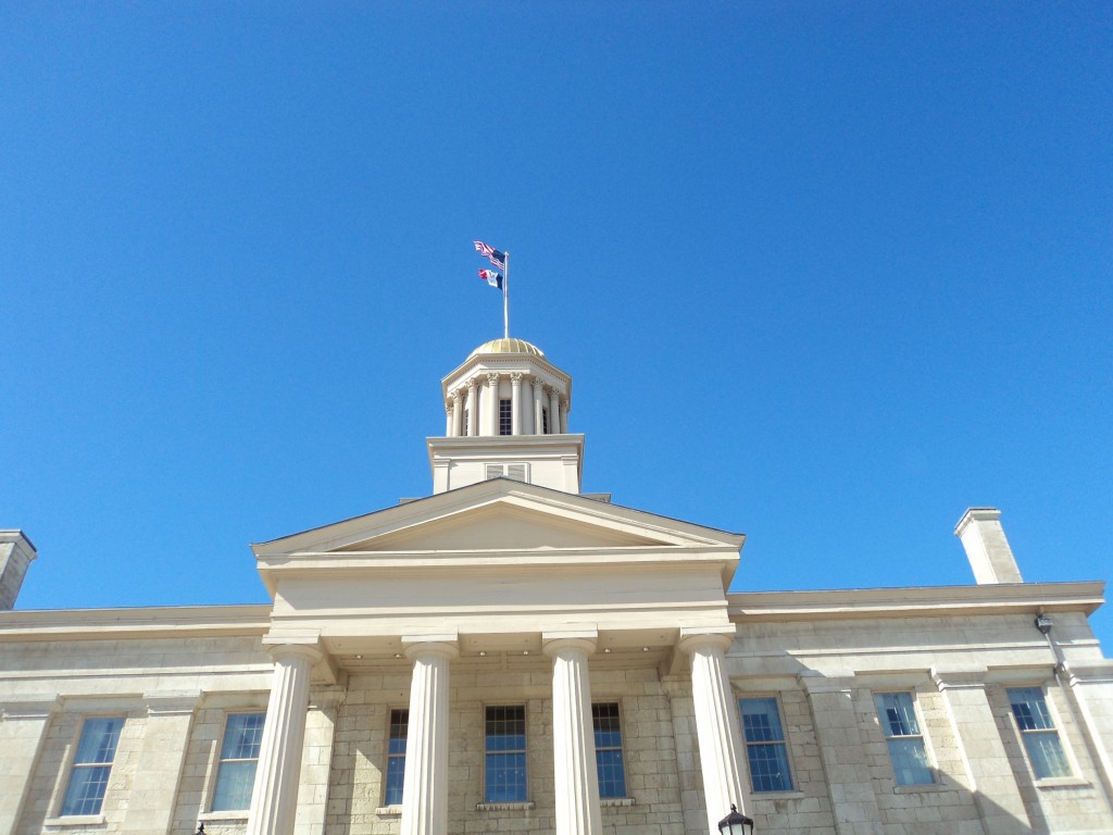 Old Capitol Building In Iowa City