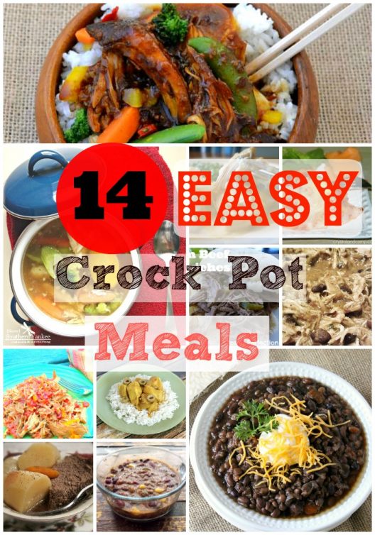 14 Easy CrockPot Meals