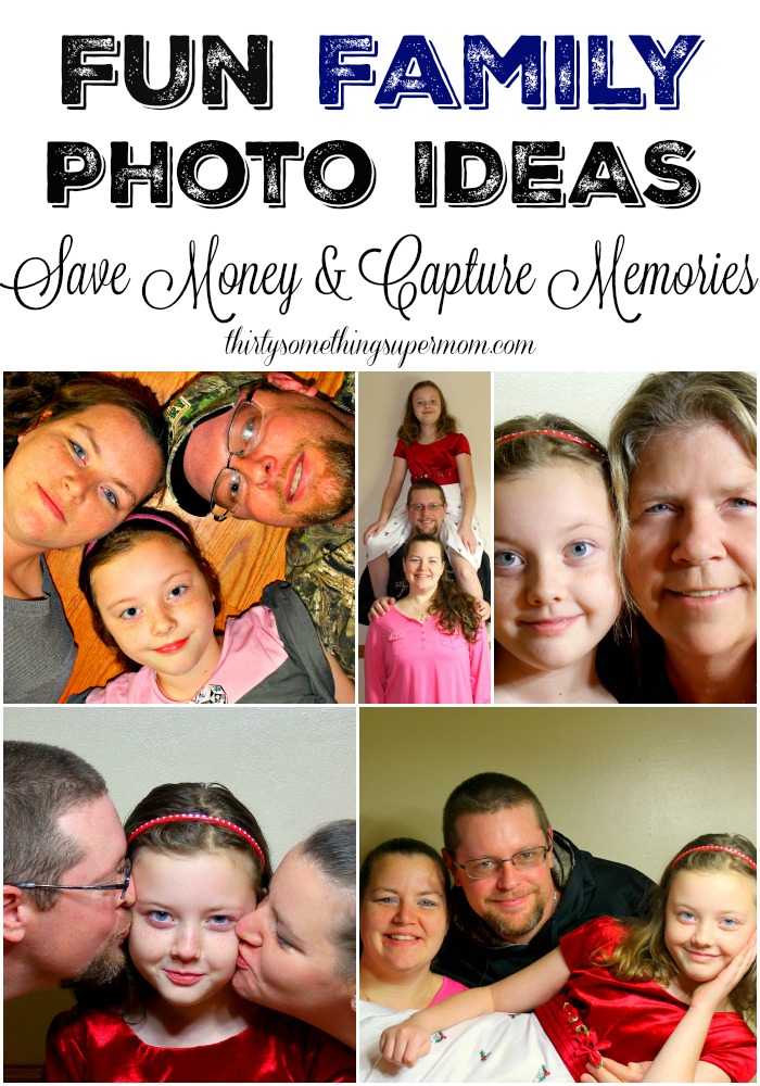 These fun poses for the family will be great to create a gallery wall or send gifts. 