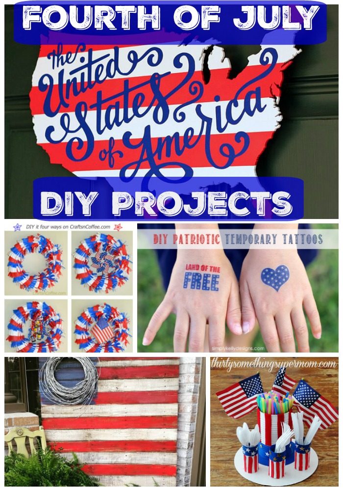 Fourth of July DIY projects that are fun and plenty patriotic! 