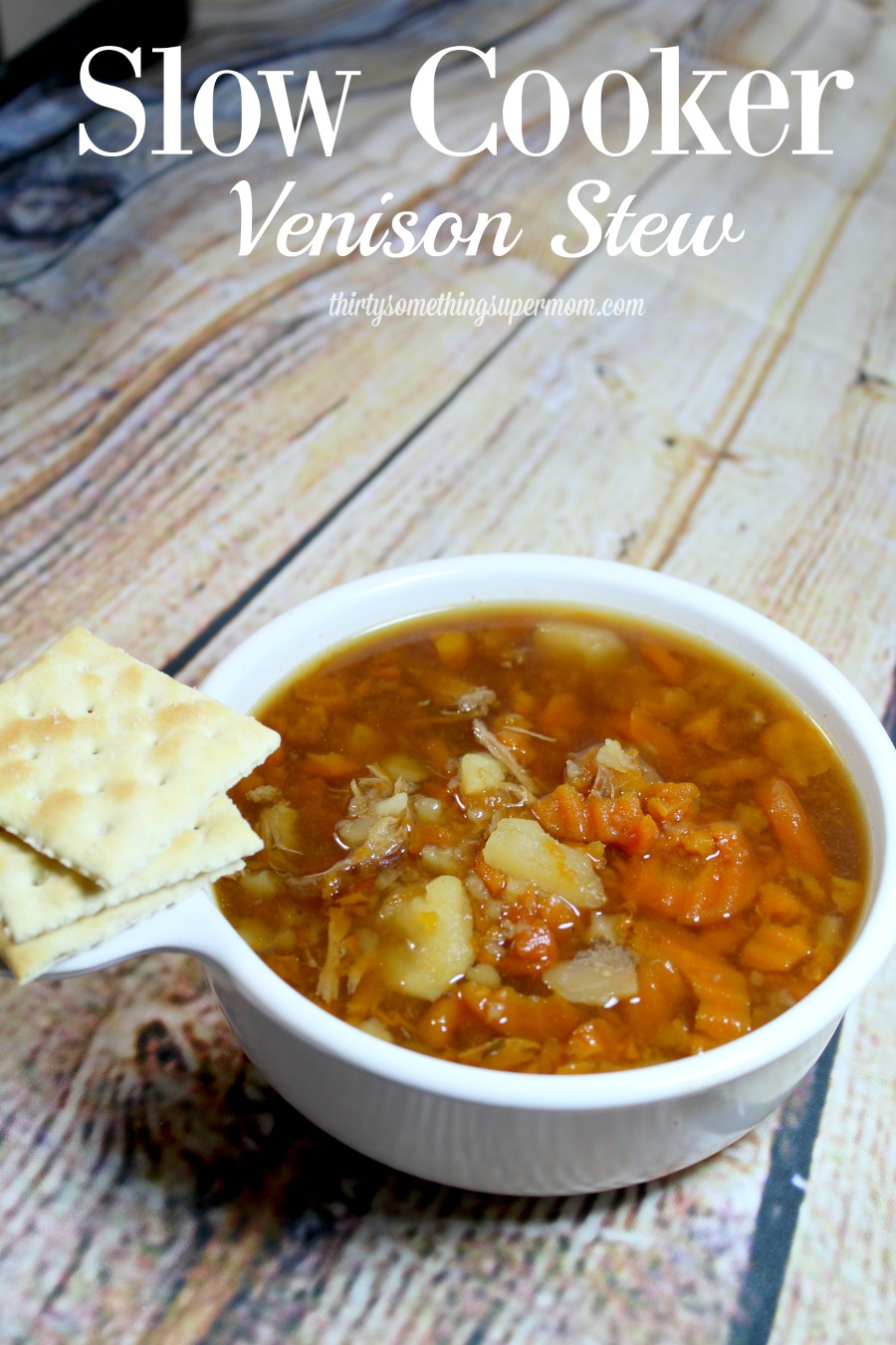Slow Cooker Venison Stew 