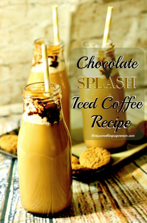 Iced Coffee Recipe with a splash of chocolate 