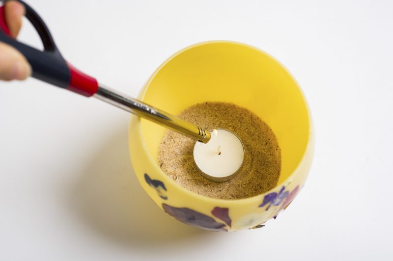 DIY Beeswax Candle Bowls Craft