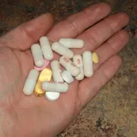 pills in my hand