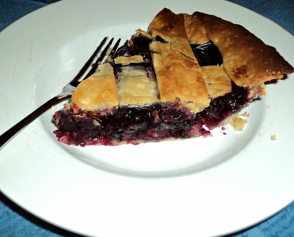 Blueberry Pie Slice