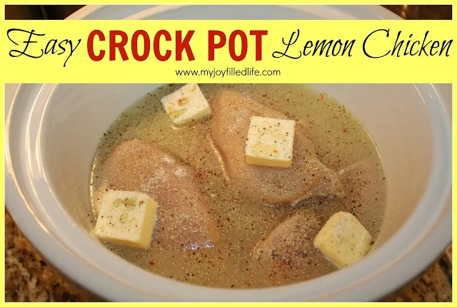 crock pot lemon chicken 