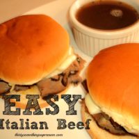 Easy Italian Beed & Au Jus Sauce Recipe