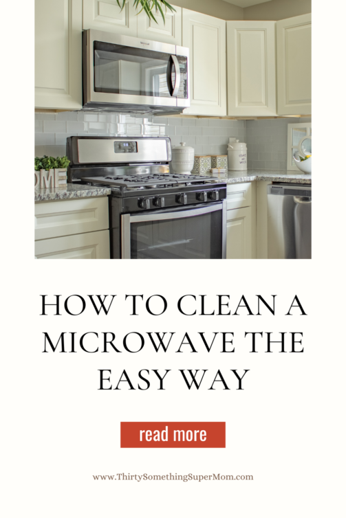 How to clean a microwave the easy way