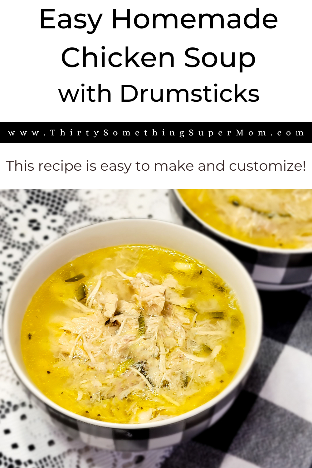 easy chicken soup with drumsticks recipe 