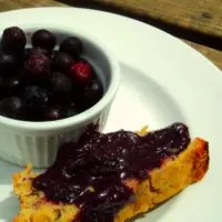 blueberry jelly recipe from frozen berries for SCD