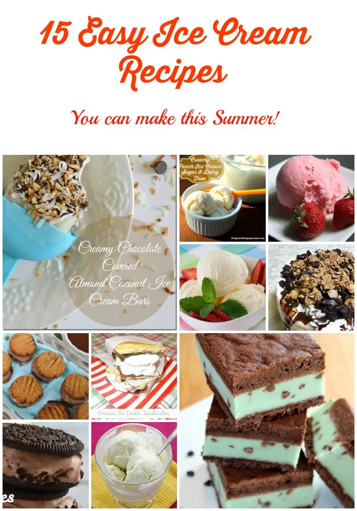 15 Easy Ice Cream Recipe