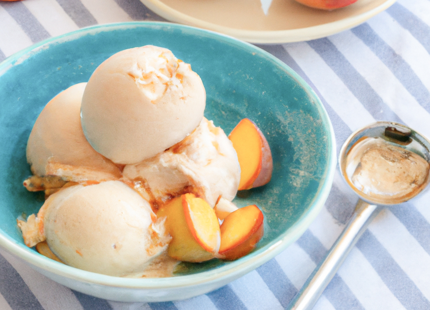 Peach Dairy Free Coconut Milk Ice Cream Recipe