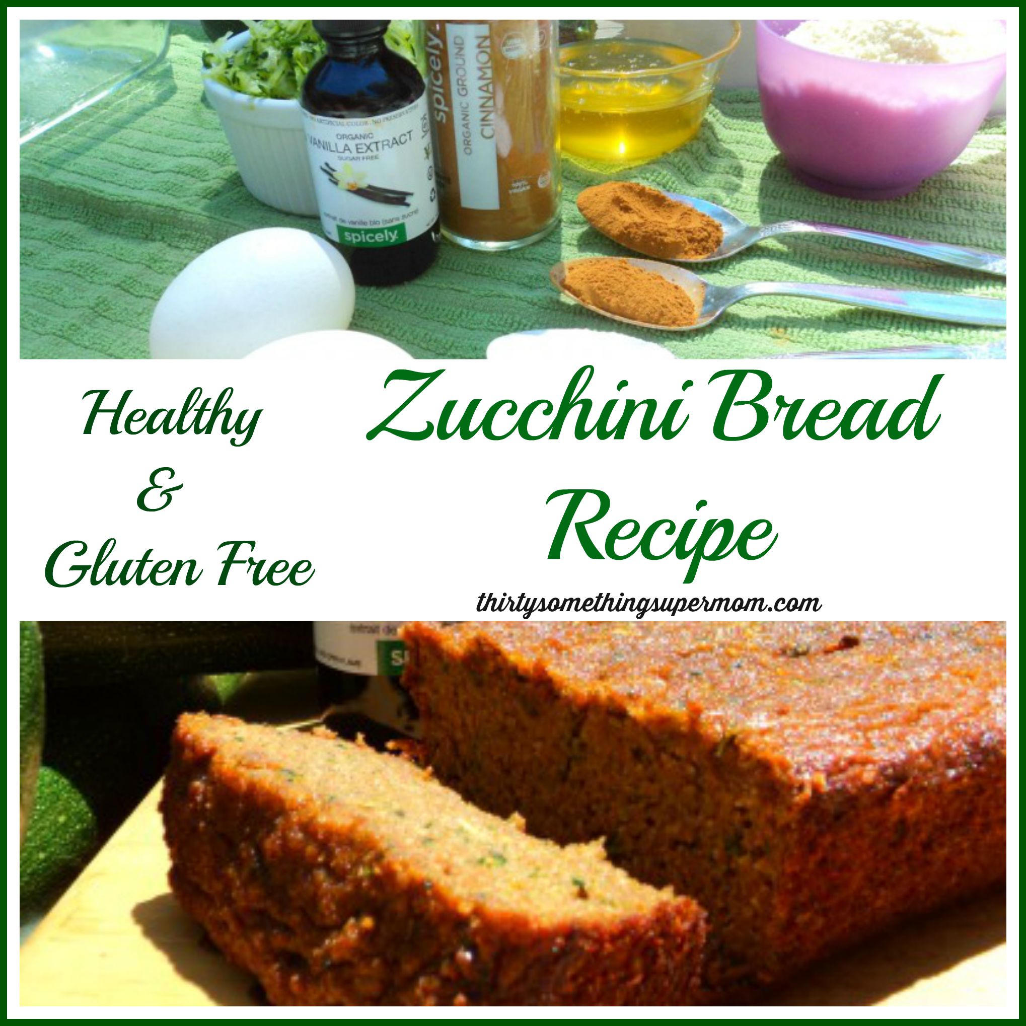 how to make gluten free zucchini bread 