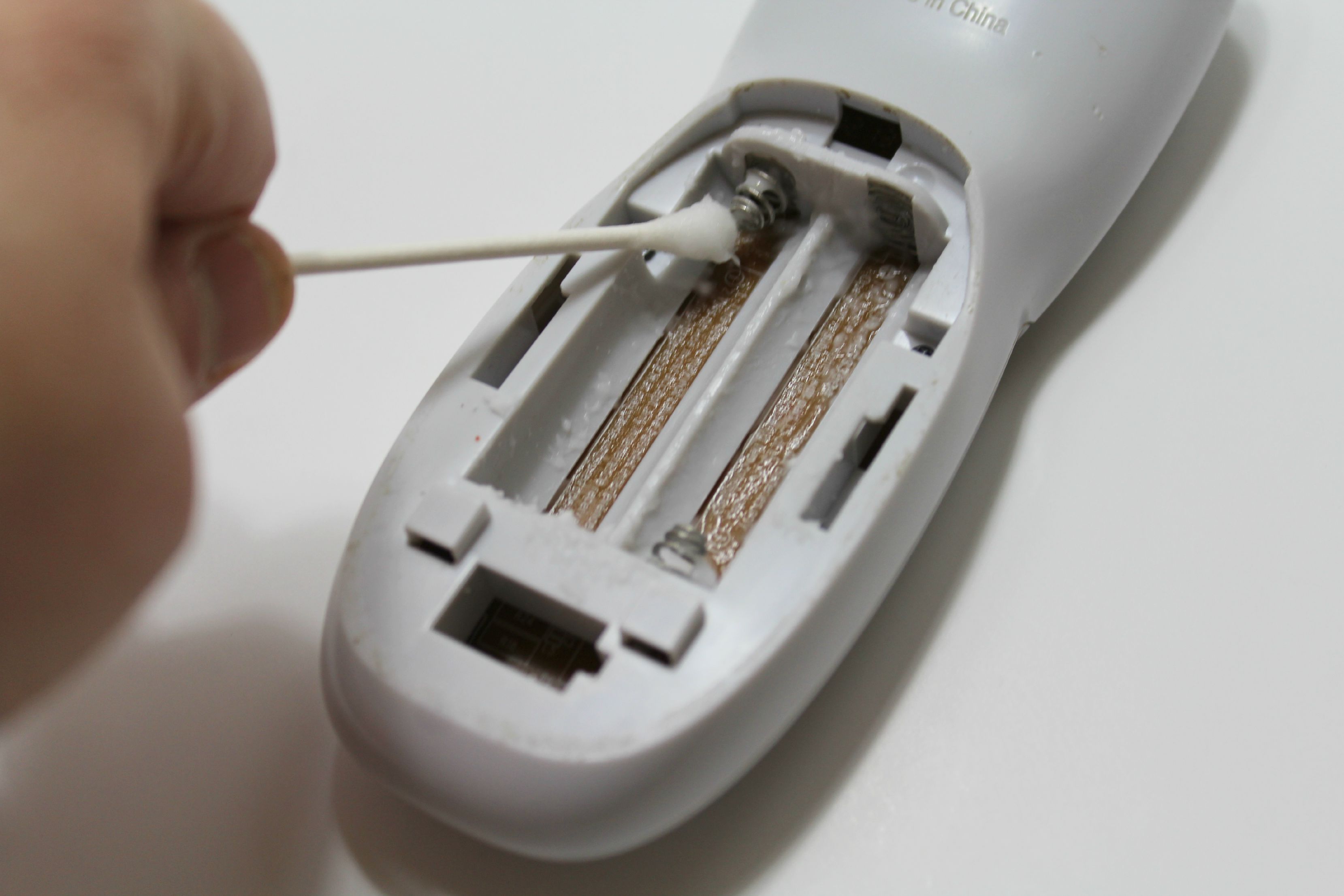 How to Clean Battery Corrosion & Save Your Remote
