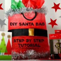 DIY Santa Gift Bag