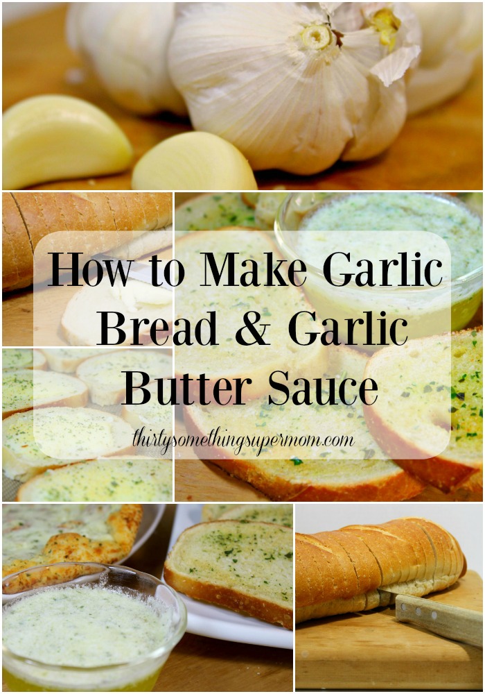 Garlic Bread and Garlic Butter Sauce Recipe