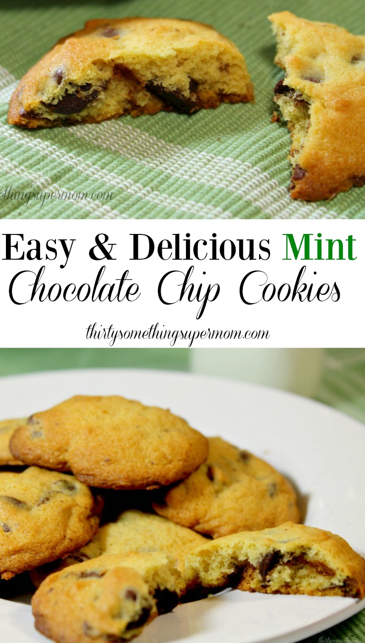 Easy and Delicious Mint Chocolate Chip Cookies Recipe
