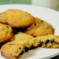 mint chocolate chip cookies