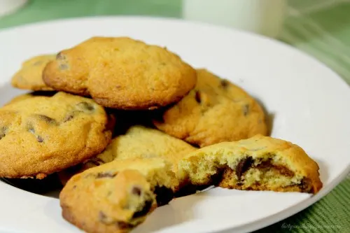 mint chocolate chip cookies