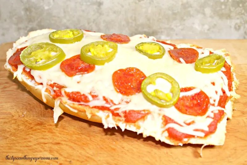 French Bread Pizza on the Grill
