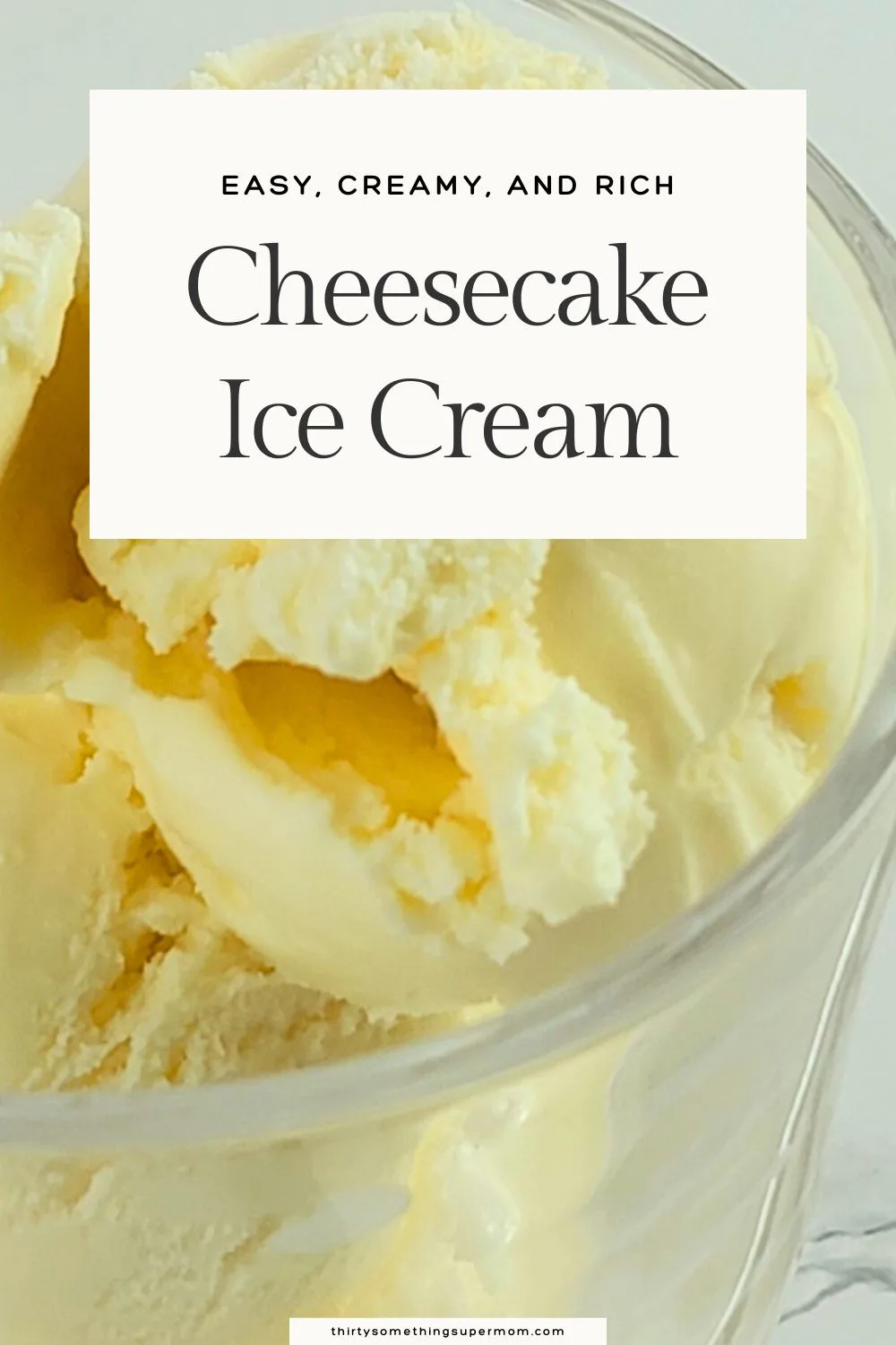 Cheesecake Ice Cream