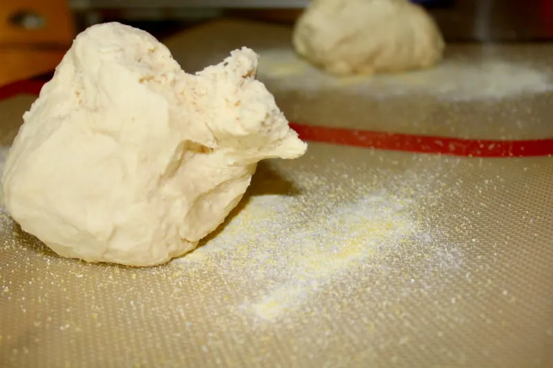 This chewy Italian Bread has the perfect texture from the crispy crust to the chewy middle.