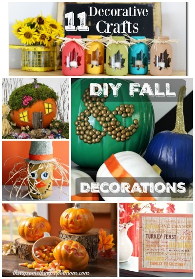 11 DIY Decorative Fall Crafts - ThirtySomethingSuperMom