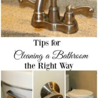 Tips for Cleaning the Bathroom the right way