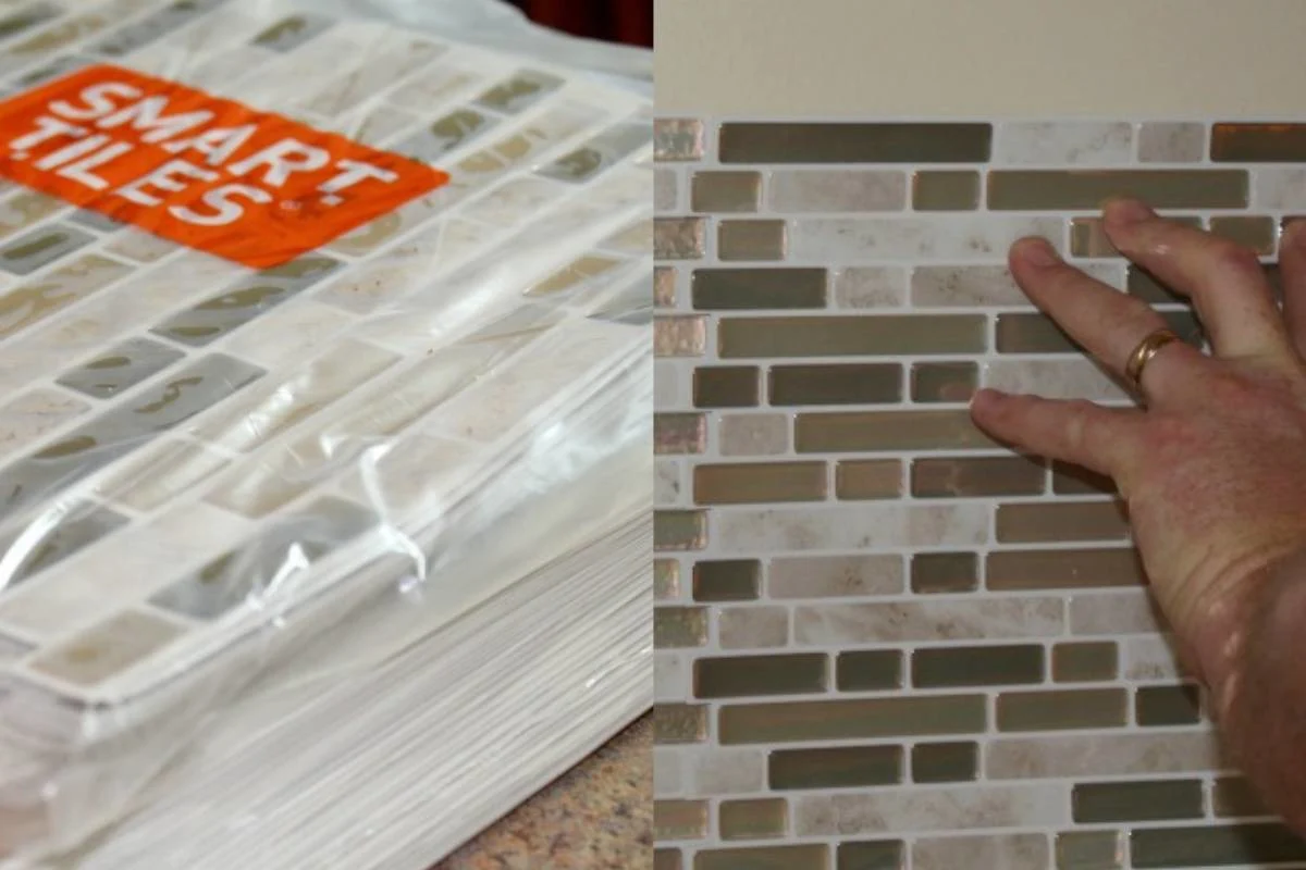 smart tiles peel and stick tiles backsplash