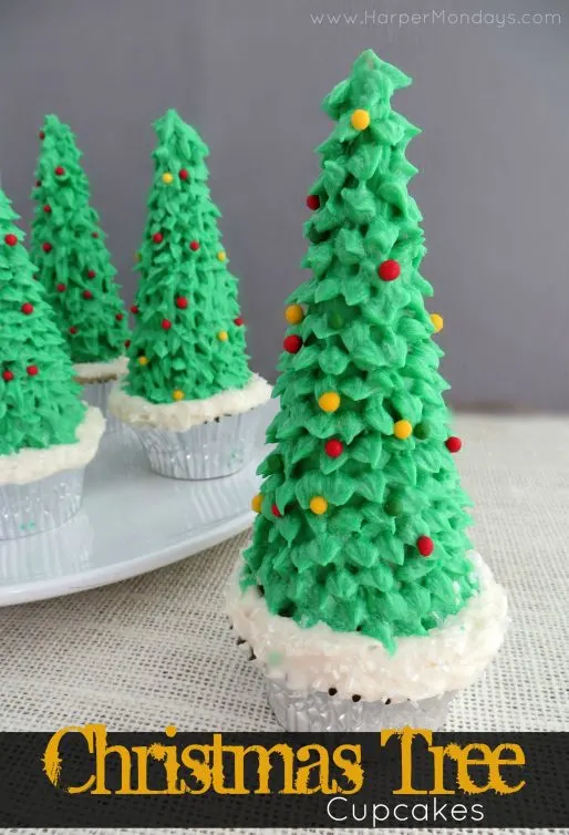 christmas-tree-cupcakes