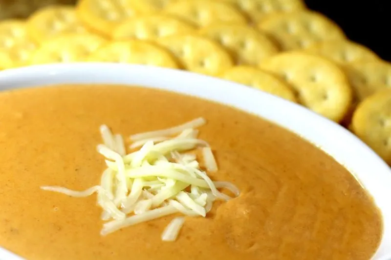 This Spicy Cheese Dip is the perfect Game Day Appetizer