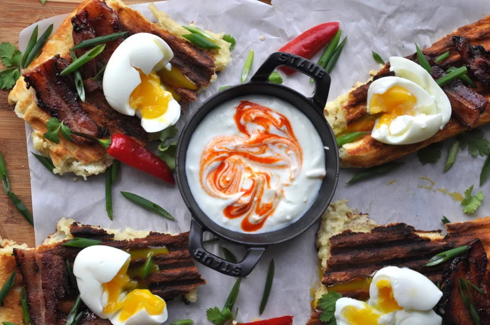 Bacon, Egg, and Pepper Quick Skillet - ThirtySomethingSuperMom