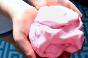 Make this Silly Spring Slime Recipe without harsh chemicals this weekend!