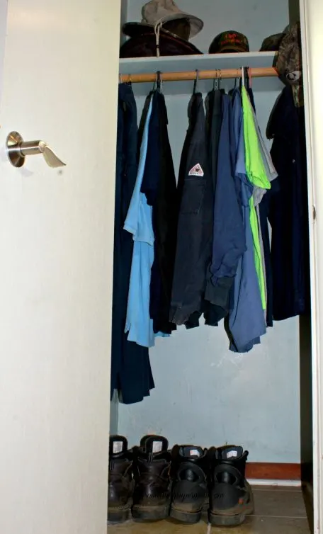 Turn a Clothes Closet into an Organized Cleaning Closet 