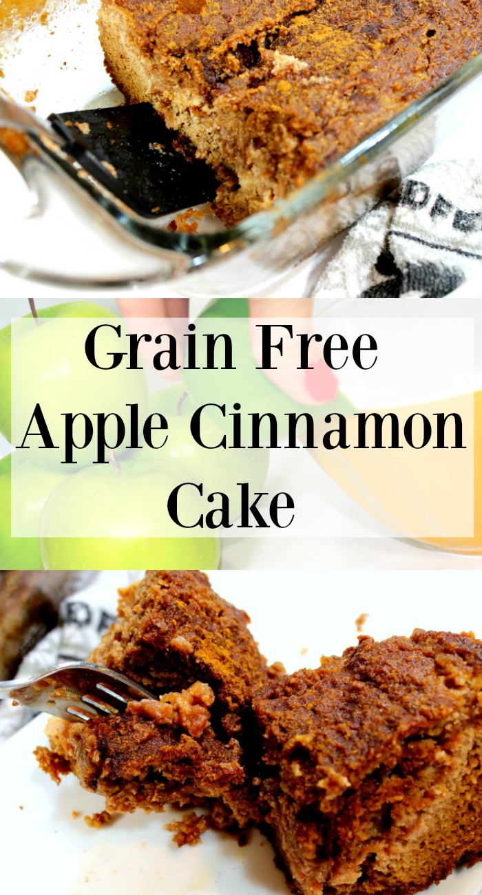 Grain Free cake Apple Cinnamon Cake SCD