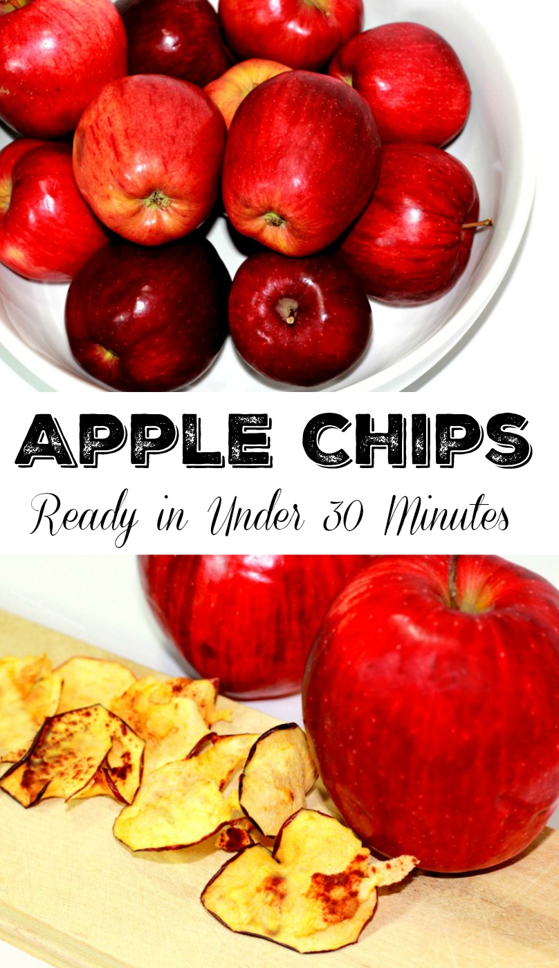 Air Fryer Apple Chips 