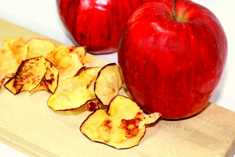 apple chips recipe air fryer 