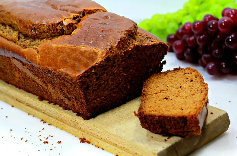 grain free loaf made from nuts