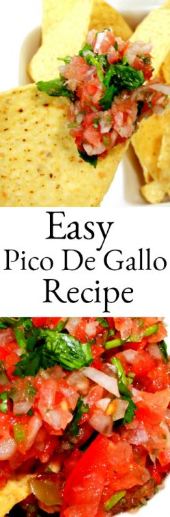 Easy Pico De Gallo Recipe 