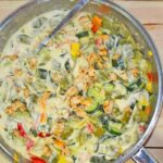 scd chicken zucchini alfredo