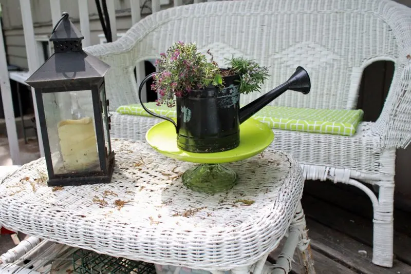 Repurpose Old Dishes in the Garden