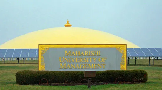 Maharishi Patanjali Golden Dome of Pure Knowledge in Fairfield, Iowa
