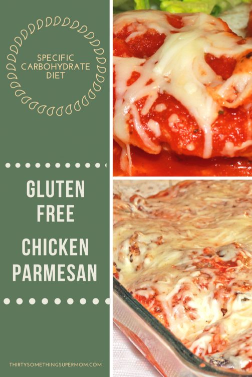 Gluten Free SCD Chicken Parmesan Paleo Recipe