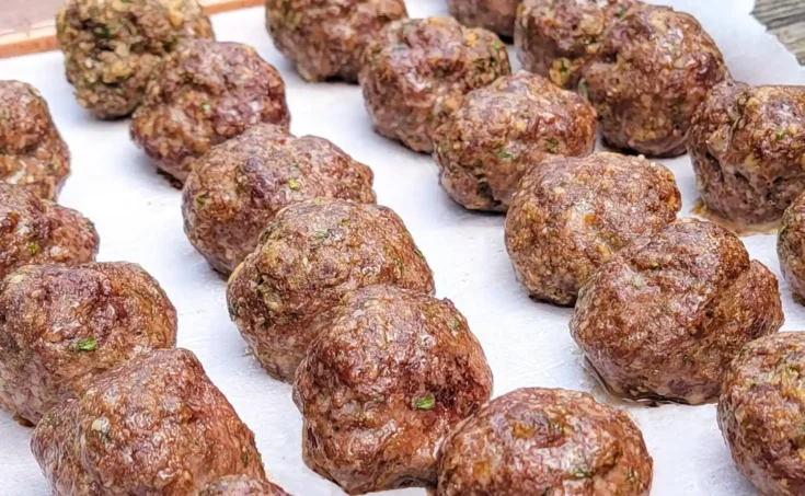 ground venison meatballs recipe