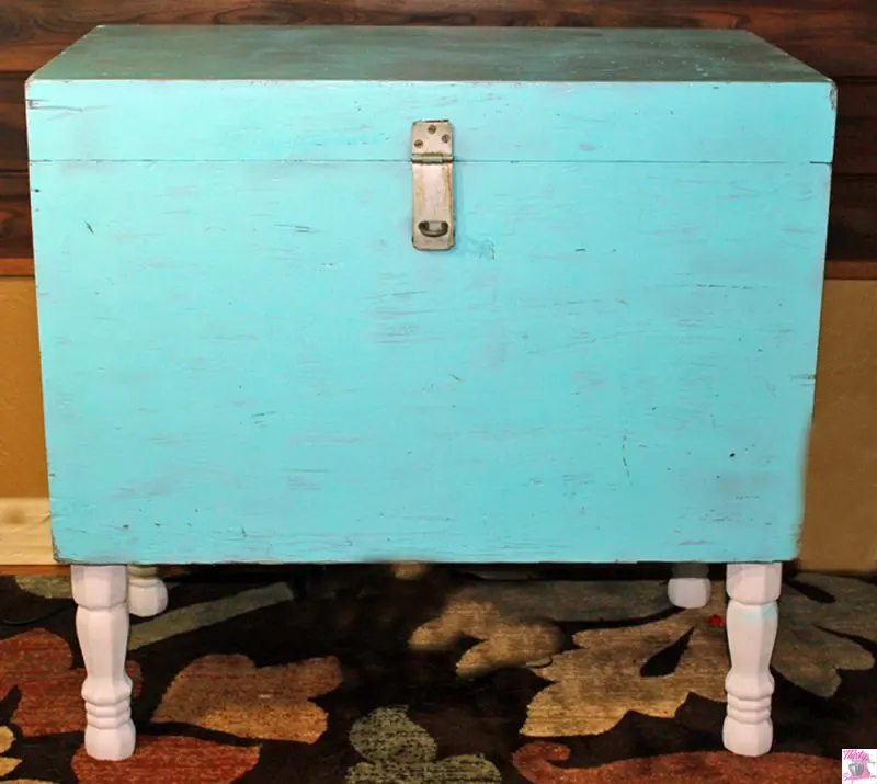 Vintage Chest to Table DIY