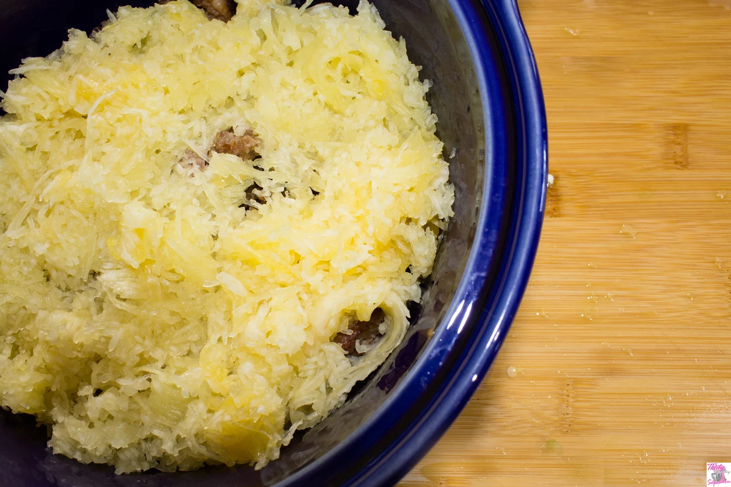 using spaghetti squash in a casserole 