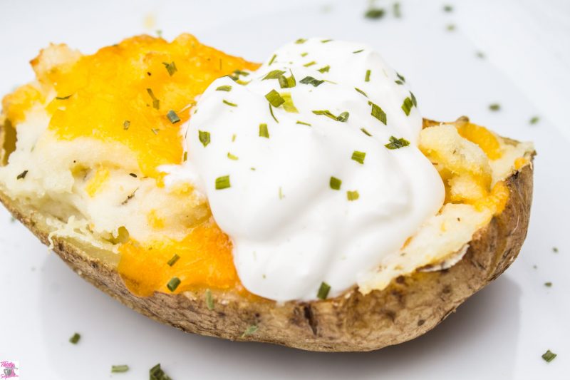 air fryer twice baked potatoes