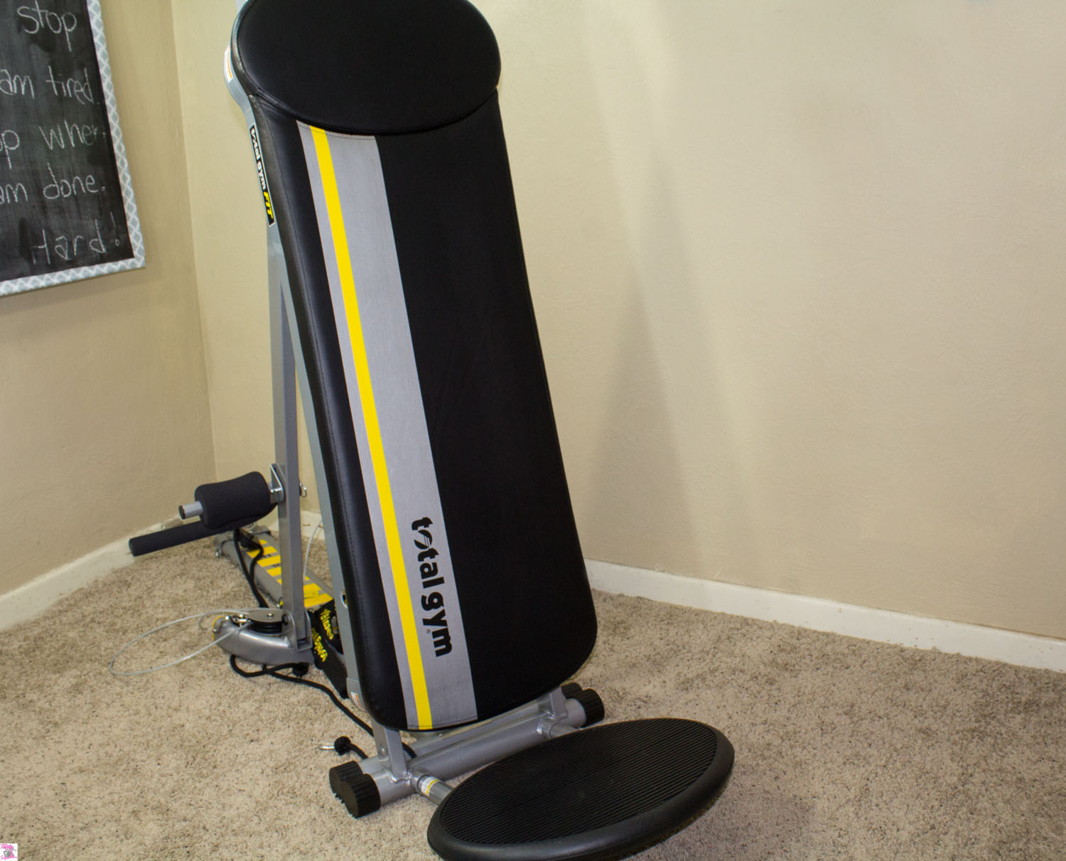 home office workout room 
