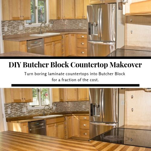 Diy Countertop Makeover From Laminate, How To Transform Formica Countertops