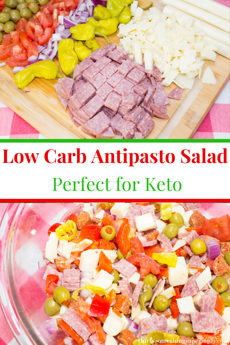 low carb antipasto salad recipe